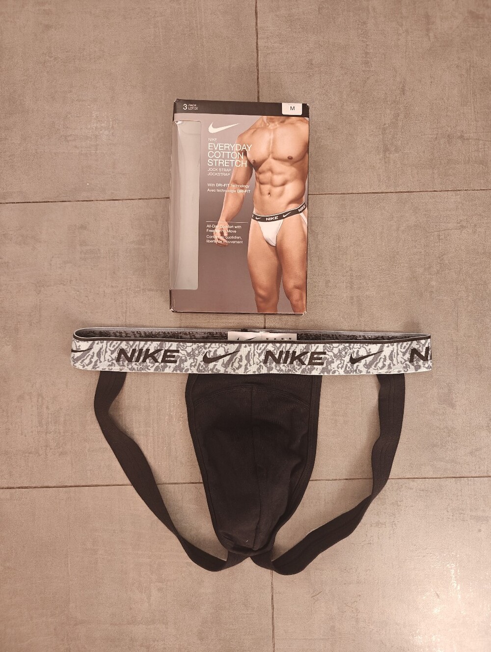 Nike Dry-Fit Essential Cotton Jockstrap M